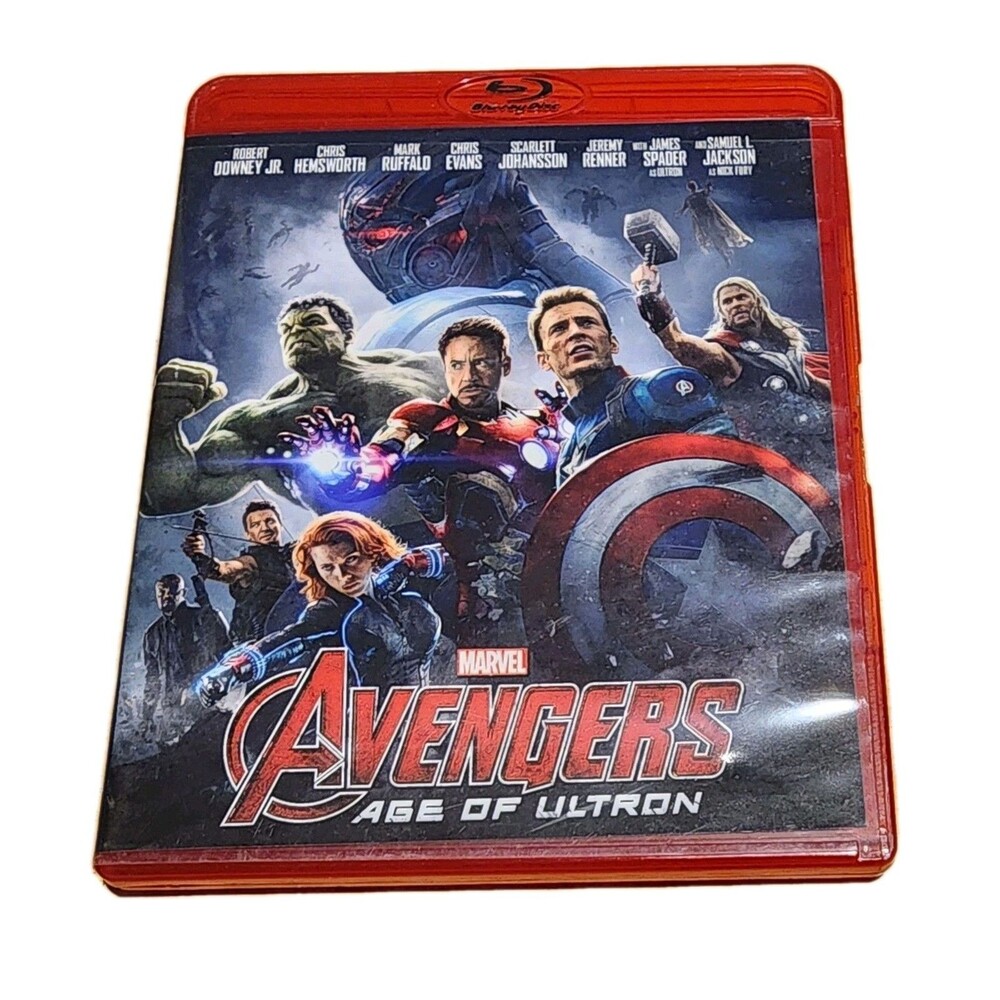 Marvel's Avengers: Age of Ultron Blu-ray Disc Movie W/ Special Features VG